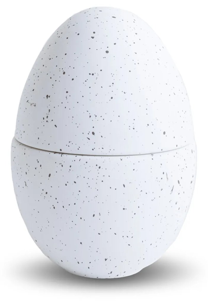 Veľkonočné vajíčko Bonbonniere, malé – biele