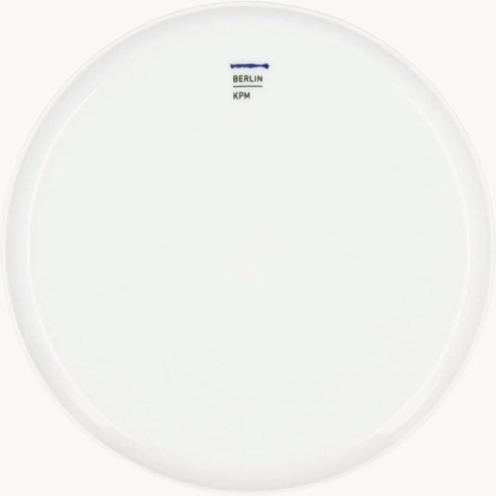 Ručne vyrobené porcelánové raňajkové taniere Lab, 2 ks