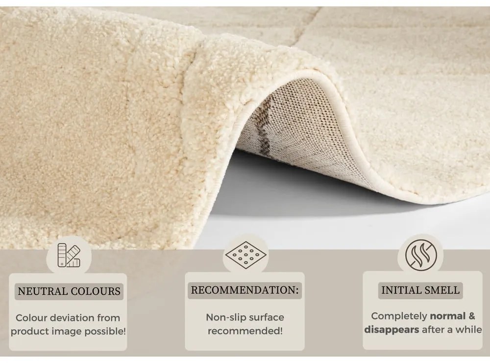 Béžový koberec Mint Rugs Norwalk Colin, 160 x 230 cm