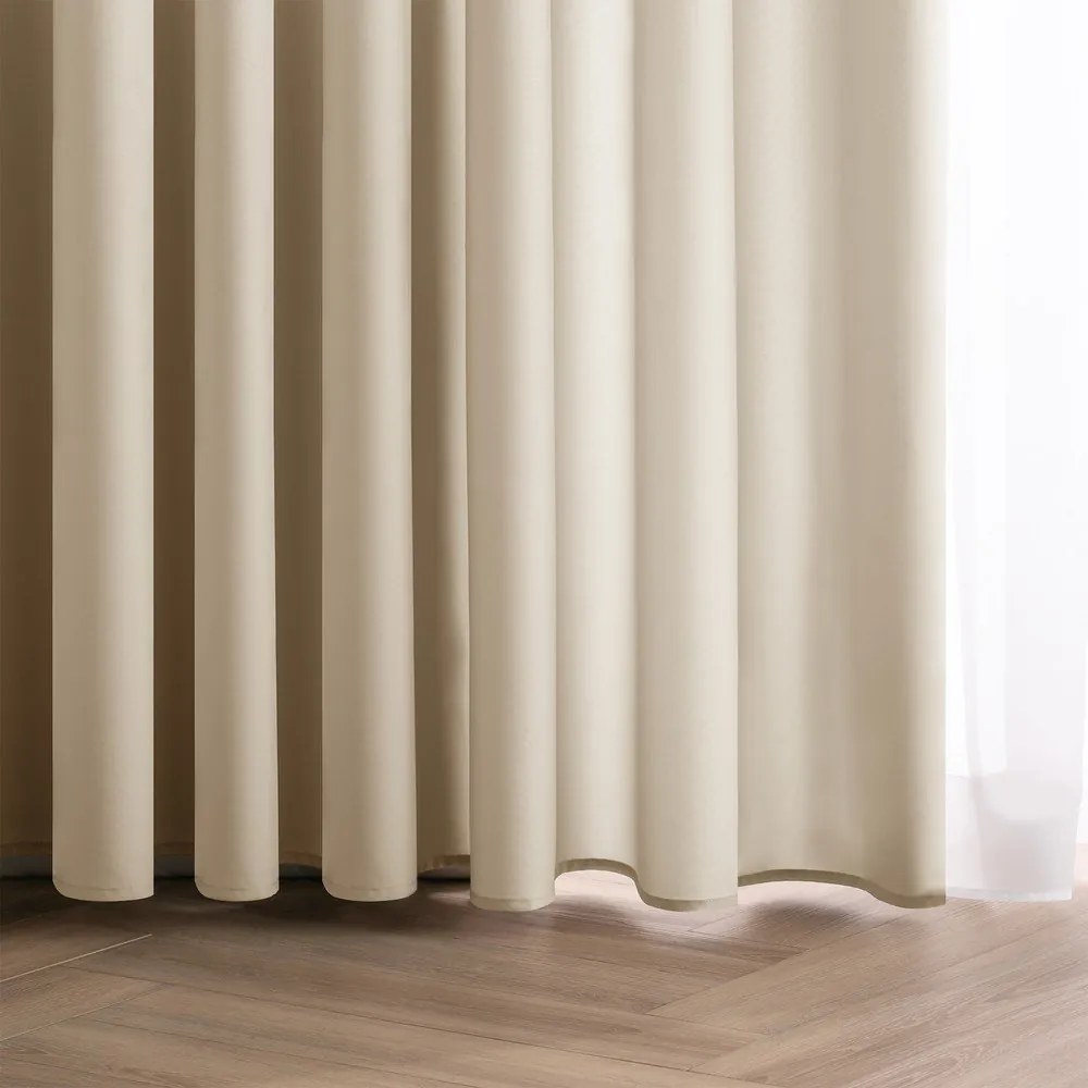 Krémový dimout záves 140x250 cm Carli Tie – Restilo