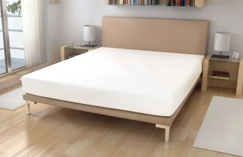 Polášek Jersey plachta s elastanom - Modrá | 90 x 200 cm