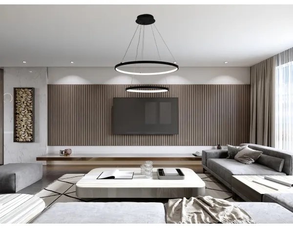 LED Stmievateľný luster na lanku LED/75W/230V 3000-6500K + DO