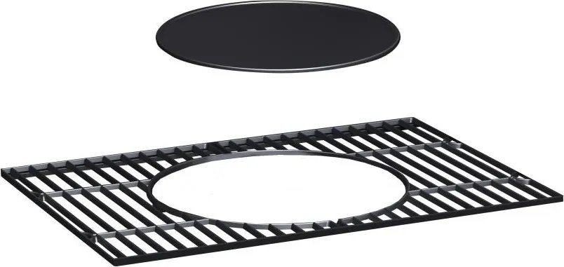 Multifunkčný BBQ gril Avenberg GENIUS+liatinový rošt+doska+pizza kameň