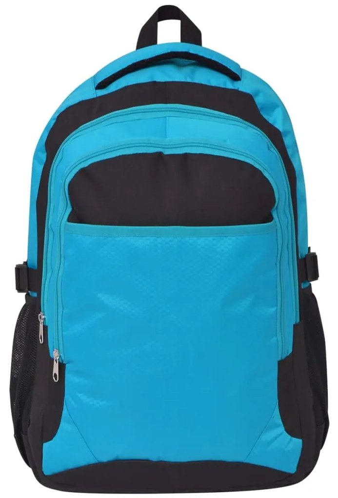 Školský batoh, 40 l, čierno-modrý