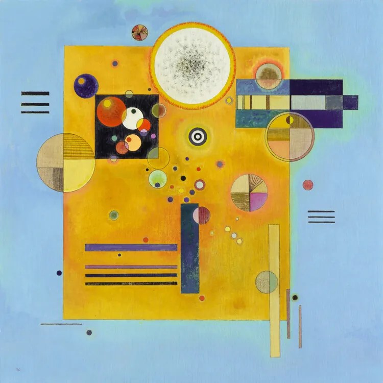 Obrazová reprodukcia Soft Pressure (1931), Wassily Kandinsky