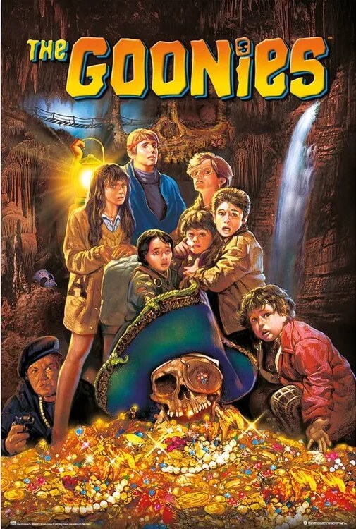 Plagát, Obraz - The Goonies - Treasure