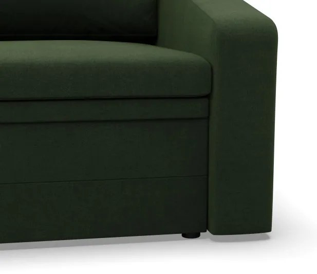 Kreslo ORBIT rozkladacie, zelené