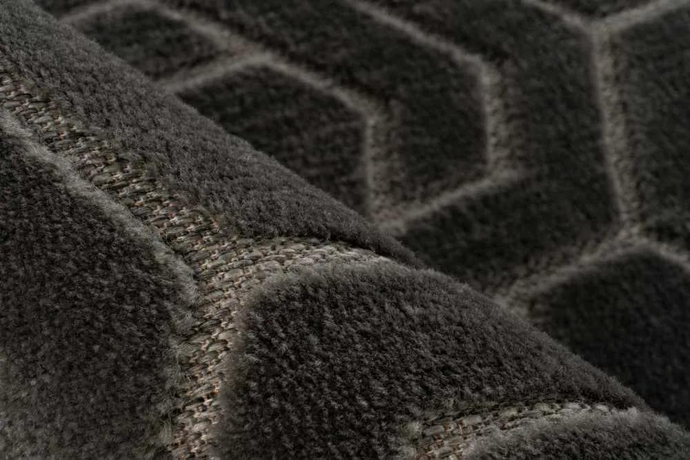 Lalee Kusový koberec Amira 202 Grey Rozmer koberca: 120 x 170 cm