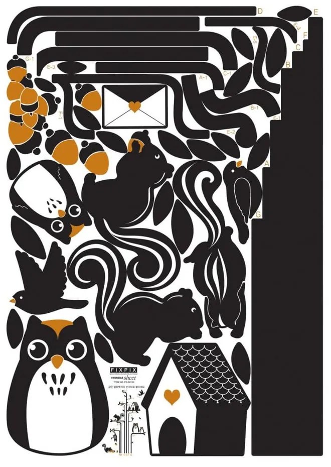 Samolepka Ambiance Friends of the Tree