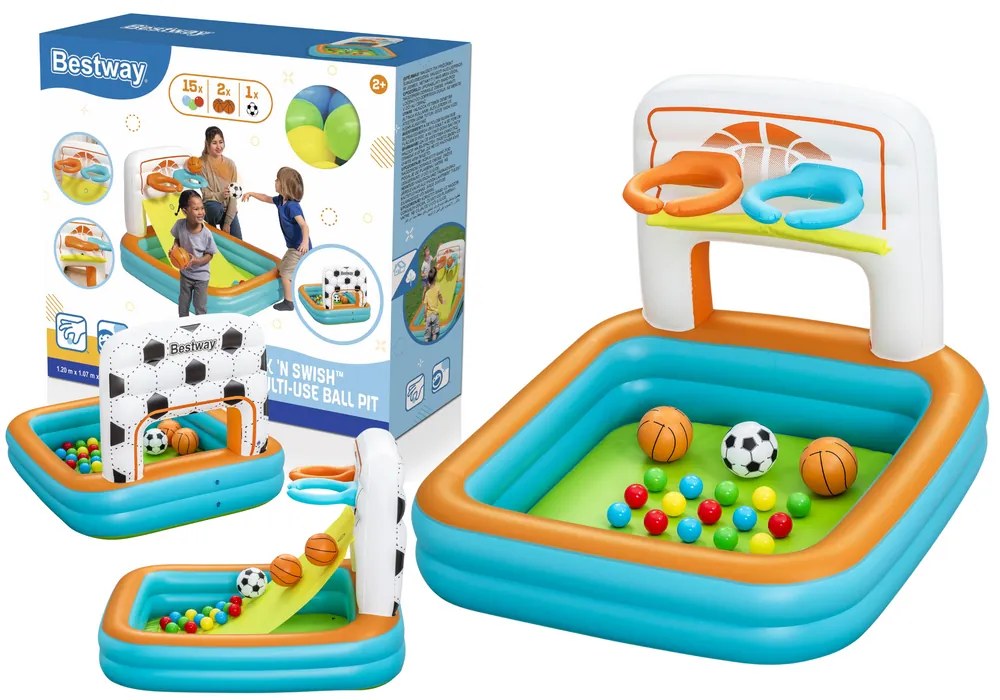Nafukovacie ihrisko s loptičkami Bestway 52728