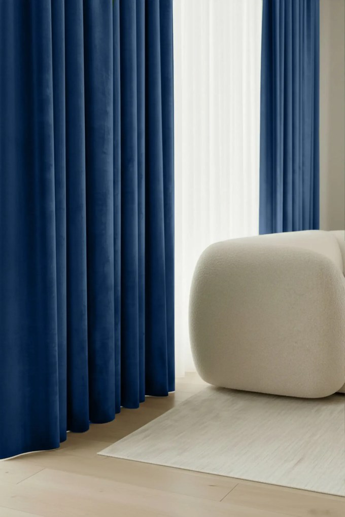 Velúrový záves SOFT VELVET granátový Rozmer: 140x270 cm