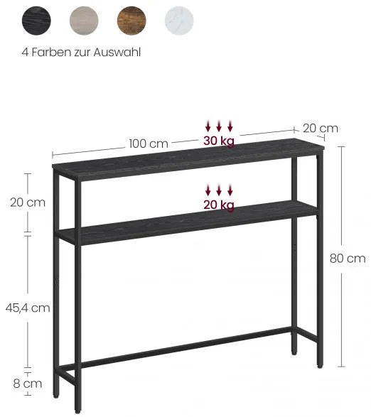 Konzolový stolík LNT131B22