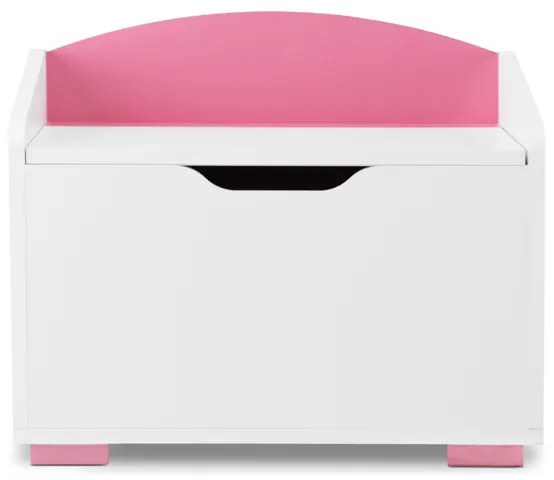Veľký detský úložný box - ružový