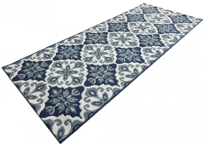 Zala Living - Hanse Home koberce Behúň Soho 102675 Blau 80x200 cm - 80x200 cm