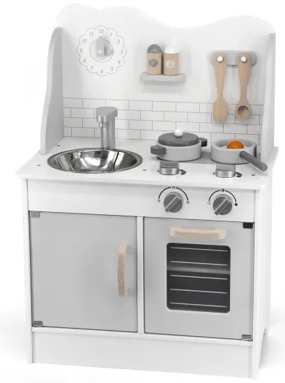 Detská kuchynka Viga 44049 PolarB eco sivá