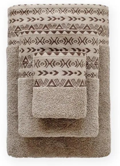 Bavlnený uterák Driada 30x50 cm orechový