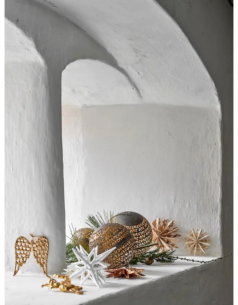 Papierové závesné vianočné dekorácie v súprave 6 ks Star – Bloomingville