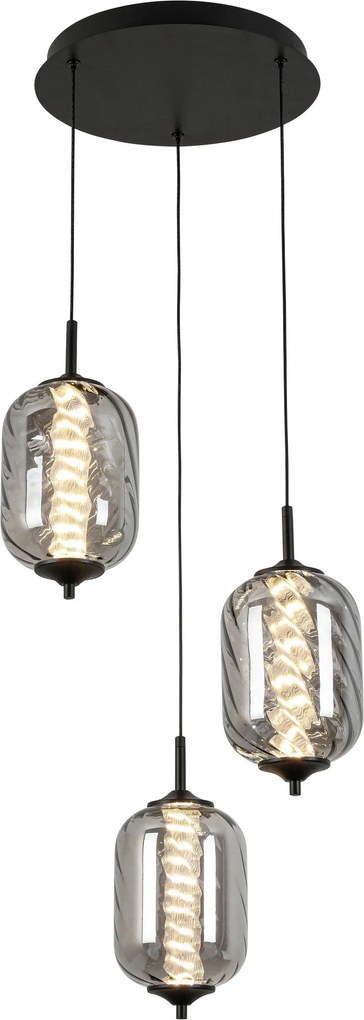XXXLutz ZÁVESNÉ LED SVIETIDLO, 42/120 cm Novel - Interiérové svietidlá - 008227164402