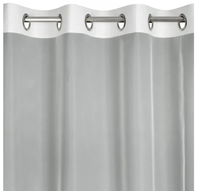 DECOREUM Záves zdobený výšivkou s detským vzorom 140 x 250 cm biela 106330