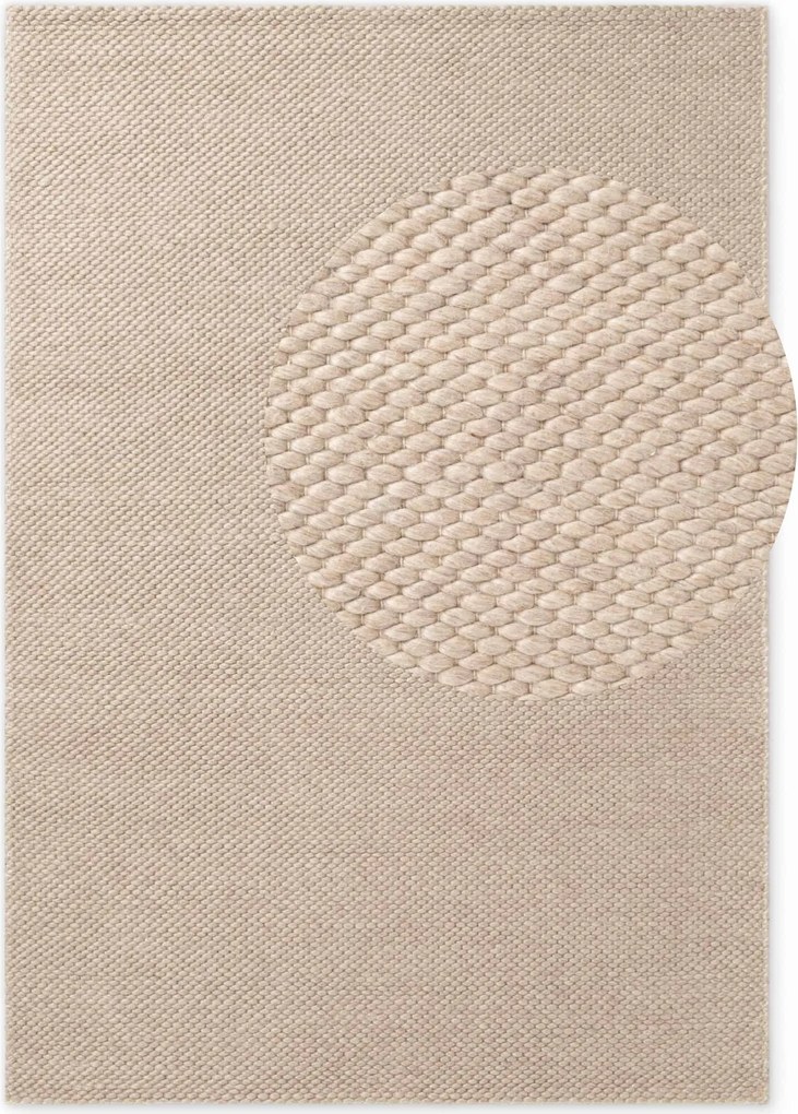 ELLE Decoration, Kusový koberec Lyon Beans 106315 Natural Beige z kolekcie Elle, 200x290, béžová, obývacia izba