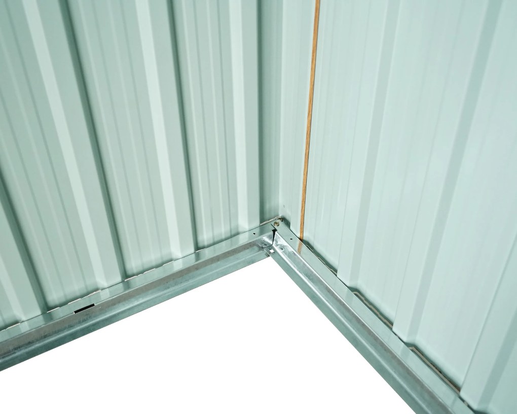 Záhradný domček BestBerg ZDB-9D / 9 m² / 279 x 324 x 211 cm / červené drevo / hnedá
