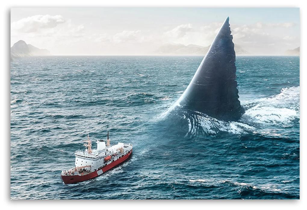 Gario Obraz na plátne Obrovský žralok - Alex Griffith Rozmery: 60 x 40 cm