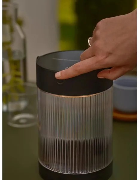 Nordlux - LED Solárna lampa COUPAR LED/3,2W/3,7V čierna