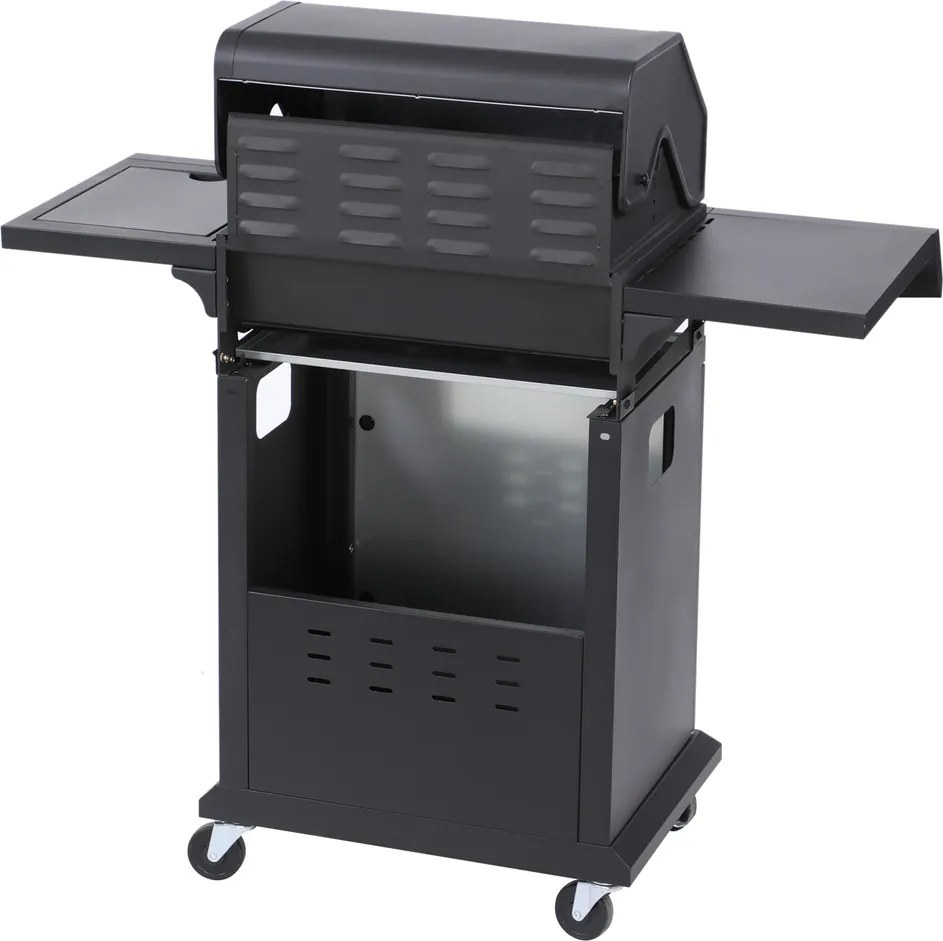 Plynový gril GASS MASTER 3+1 čierny