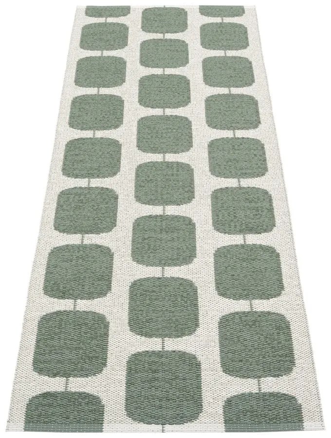 Zeleno-krémový vnútorný a vonkajší behúň 70x200 cm Sten Army – Pappelina