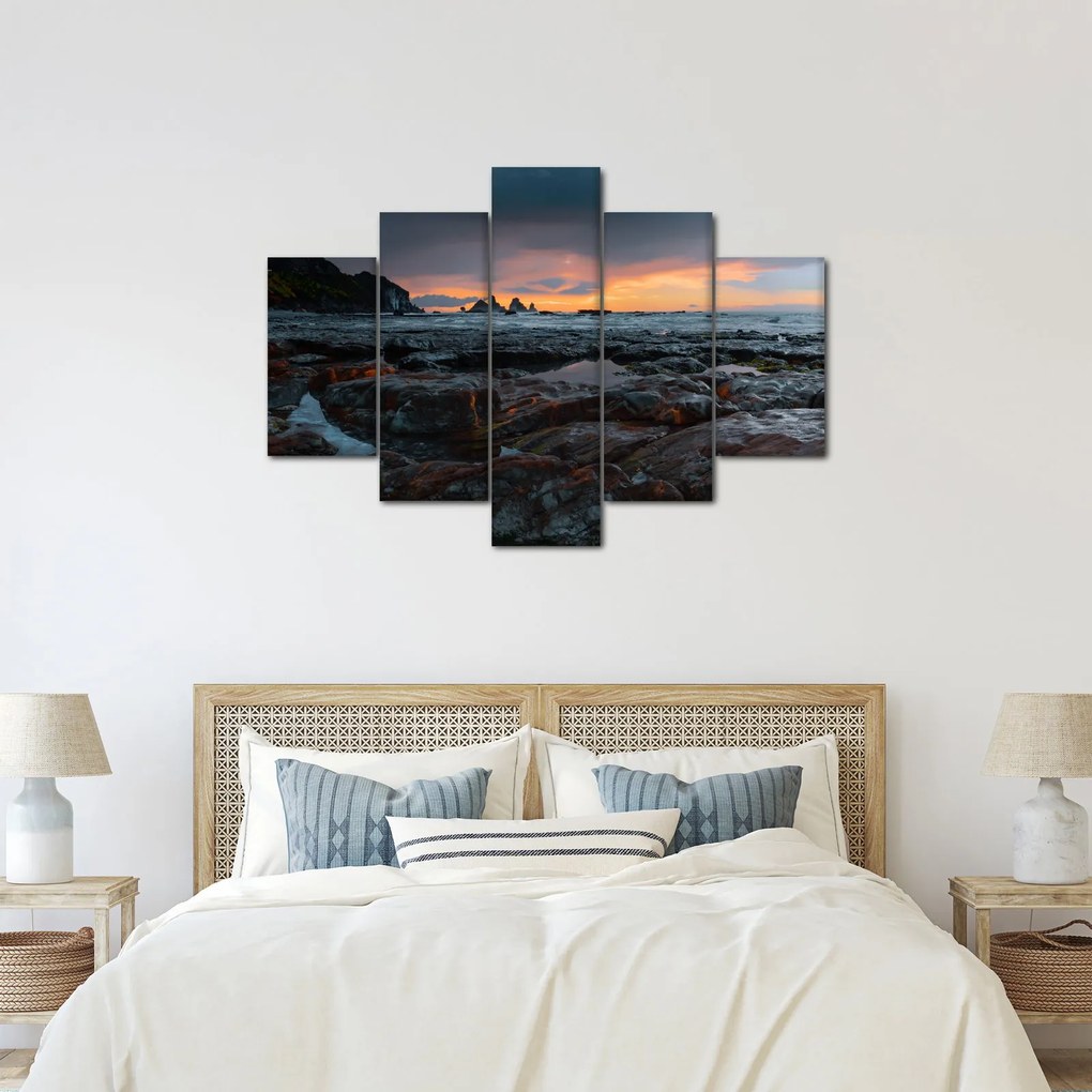 Obraz - krajina na Novom Zélande (150x105 cm)