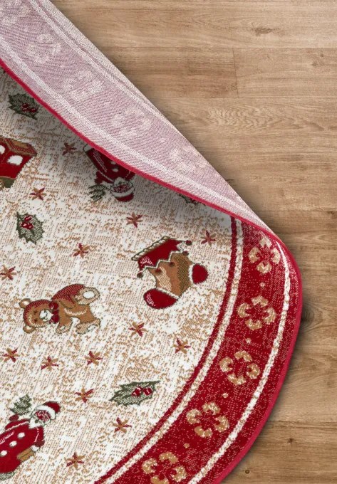 Koberec Toy's Delight Villeroy & Boch Shine červený / viacfarebný kruh
