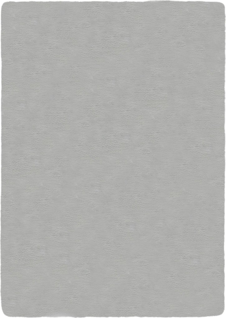Flair Rugs, Kusový koberec Ivy Faux Fur Grey, 120x170, šedá, obývacia izba