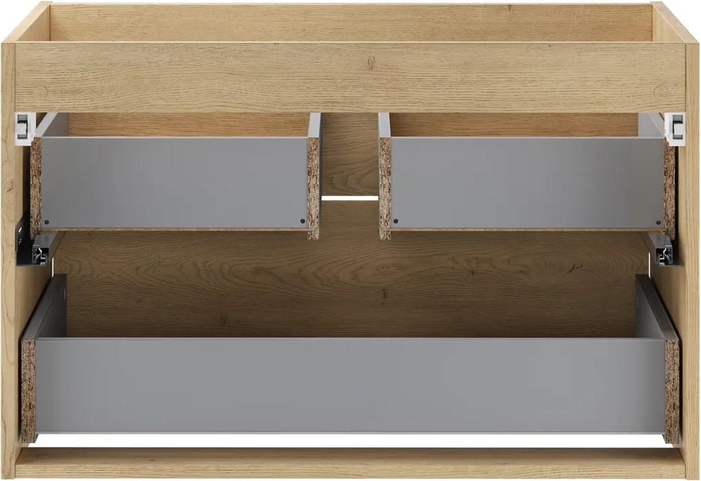 Závěsná skříňka pod umyvadlo Viola 80 cm dub cremona