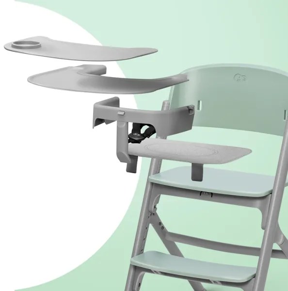 KINDERKRAFT SELECT - Detská jedálenská stolička 3v1 LIVY Premium Aster pink