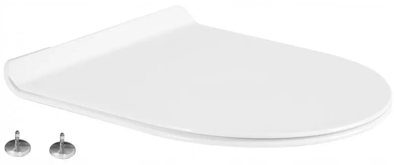 Mexen pomaly klesajúca doska slim, duroplast, biela - 39010100