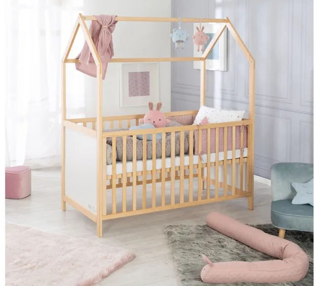 roba Detská postieľka 70 x 140 (prírodná, 70x140)  (100340822)