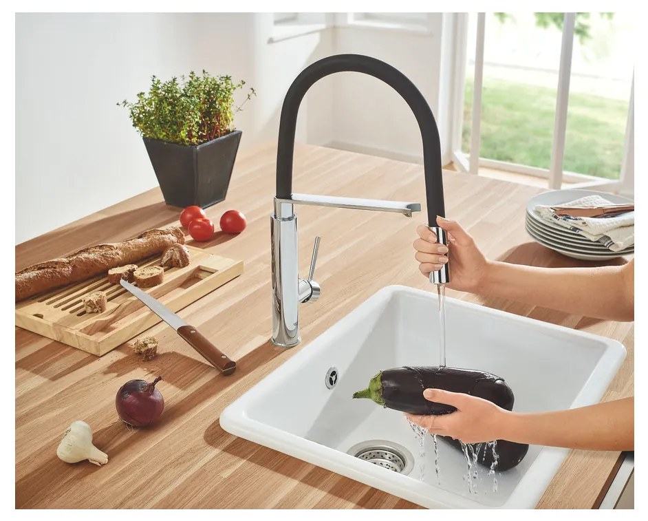 GROHE Concetto - Páková drezová batéria, chróm 31491000