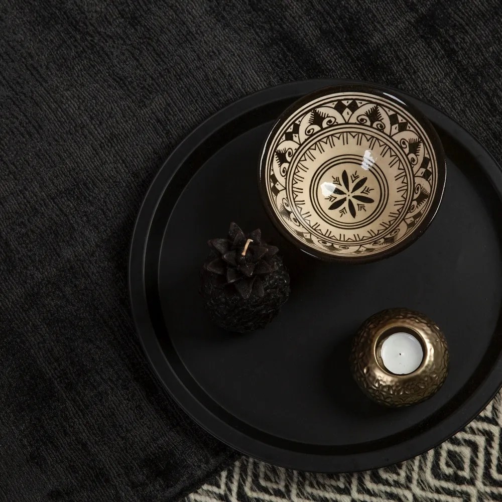 Ručne tkaný kusový koberec Maori 220 Anthracite, 80x150, šedá, chodba / predsieň, Obsession