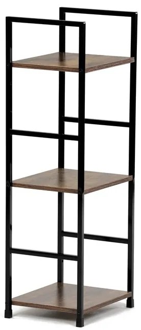 BONTEC Regál, mdf, hnedá, GD-213 OAK Farba: Hnedá