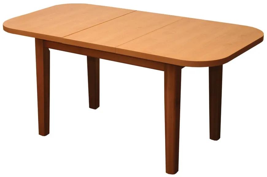 Bradop Jedálenský stôl oválny rozkladací ŠTEFAN 124x85x77 cm
