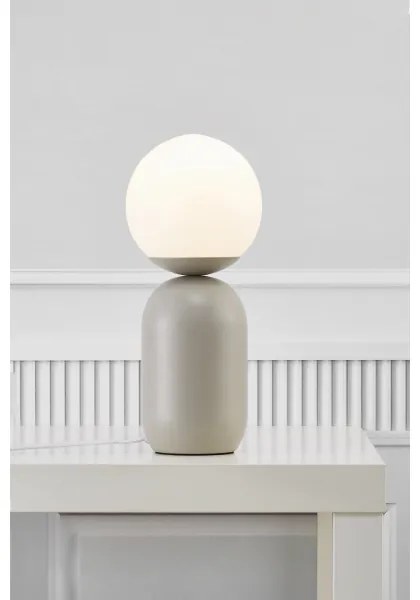 Nordlux - Stolná lampa NOTTI 1xE14/25W/230V šedá