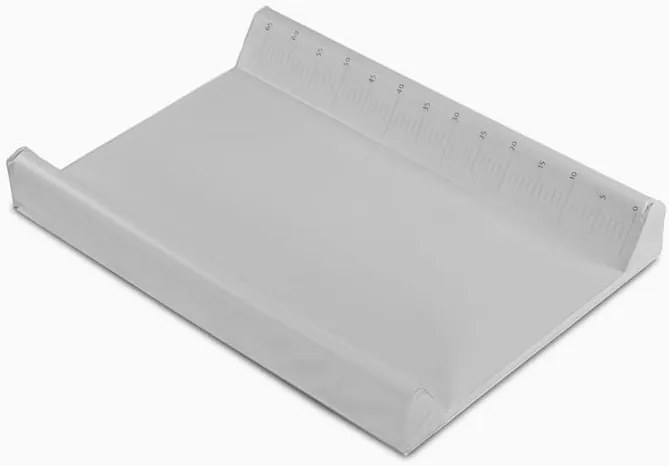 Vulpi Jednofarebná prebaľovacia podložka 70x47 tvrdá Farba: sivá