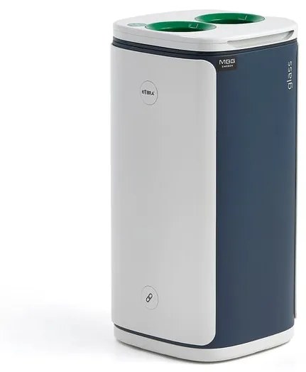 Odpadkový kôš NORTON, na sklo, 60 L