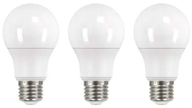 EMOS Súprava 3x LED žiarovka CLS A60, E27, 10,5W, teplá biela