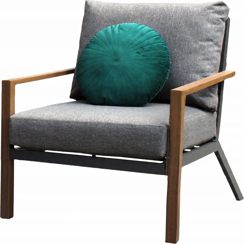 CH Súprava hliníkového nábytku Astana - šedá