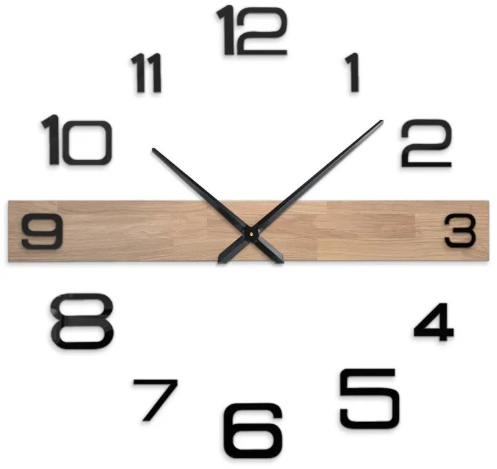 Drevené nástenné hodiny do obývačky I SENTOP MAS023-3041