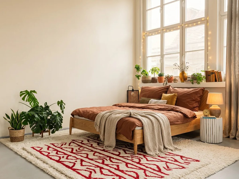 Bavlnené obliečky CALMORA hnedé Rozmer obliečky: 2 ks 70 x 90 cm | 160 x 220 cm