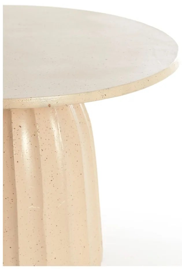 Kovový okrúhly odkladací stolík ø 60 cm Veglia – Light &amp; Living