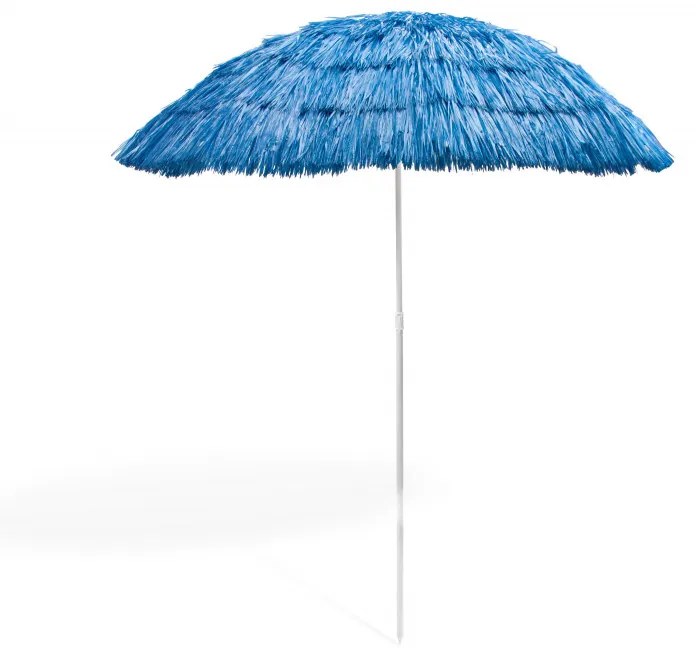 DEMA Plážový slnečník 160 cm UV30 Hawaii, modrý