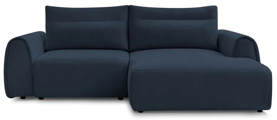 Tmavomodrá rohová pohovka Aden – Bobochic Paris